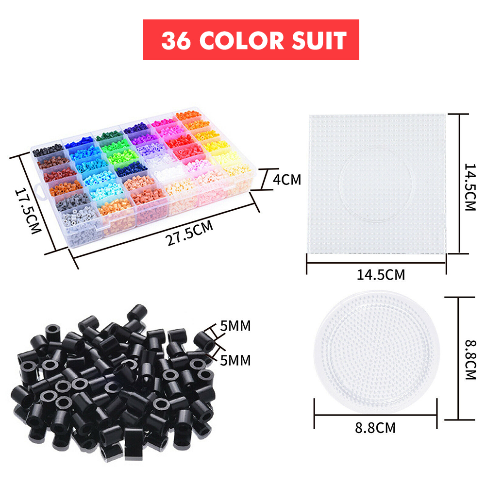 Kids Creative Heat Fuse Beads Plastic Color Beads for Kids DIY Activities  and Craft Supplies for Indoor Play and After-School Activities - China Hama  Beads and Fuse Bead price
