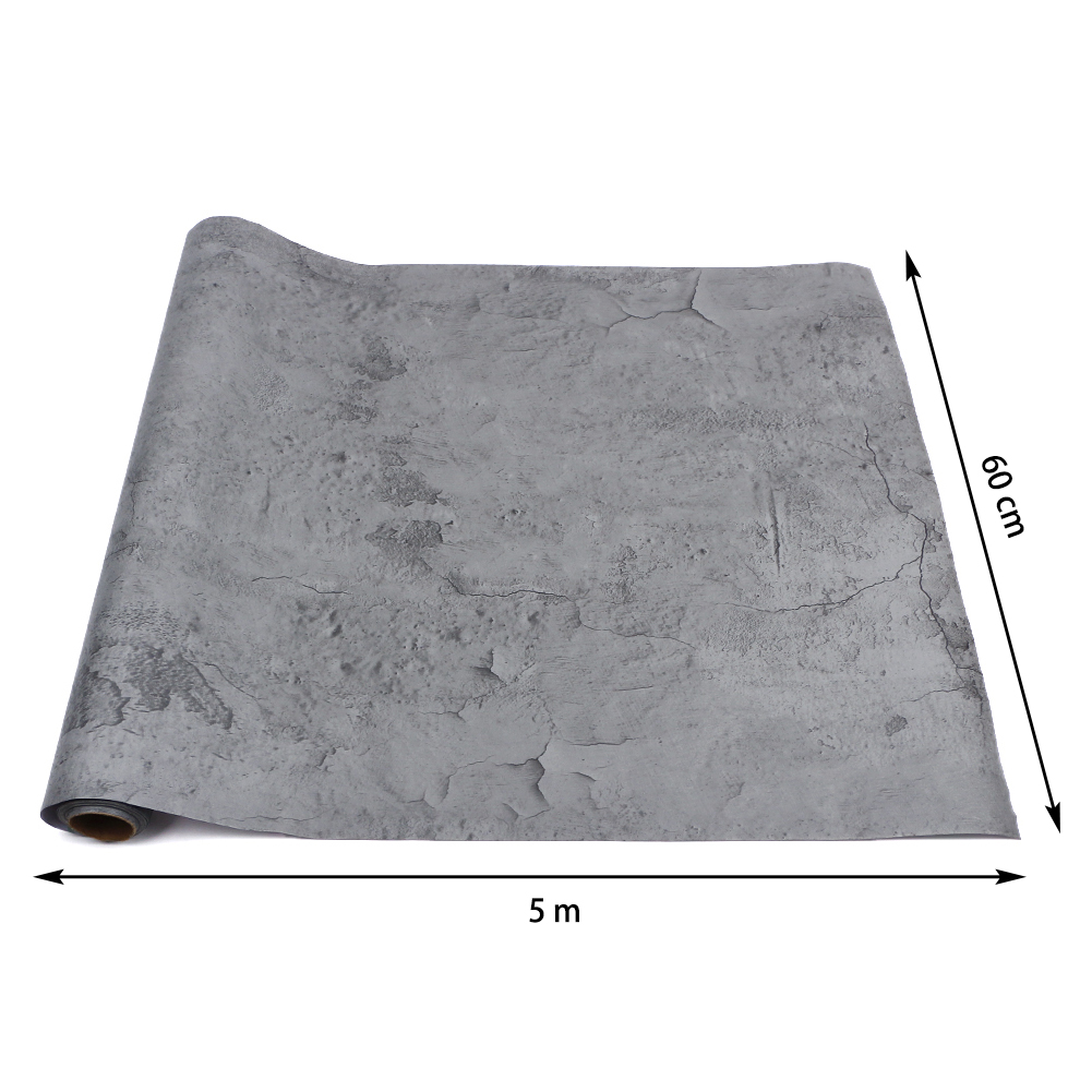 Vintage Cement Wall Stickers SelfAdhesive Vinyl Wallpaper Living Bed Room Decor eBay