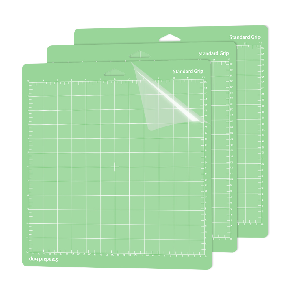 Replacement Craft Cutting Mat-cricut 3 pack-Light, Standard & Strong Grip  13x14